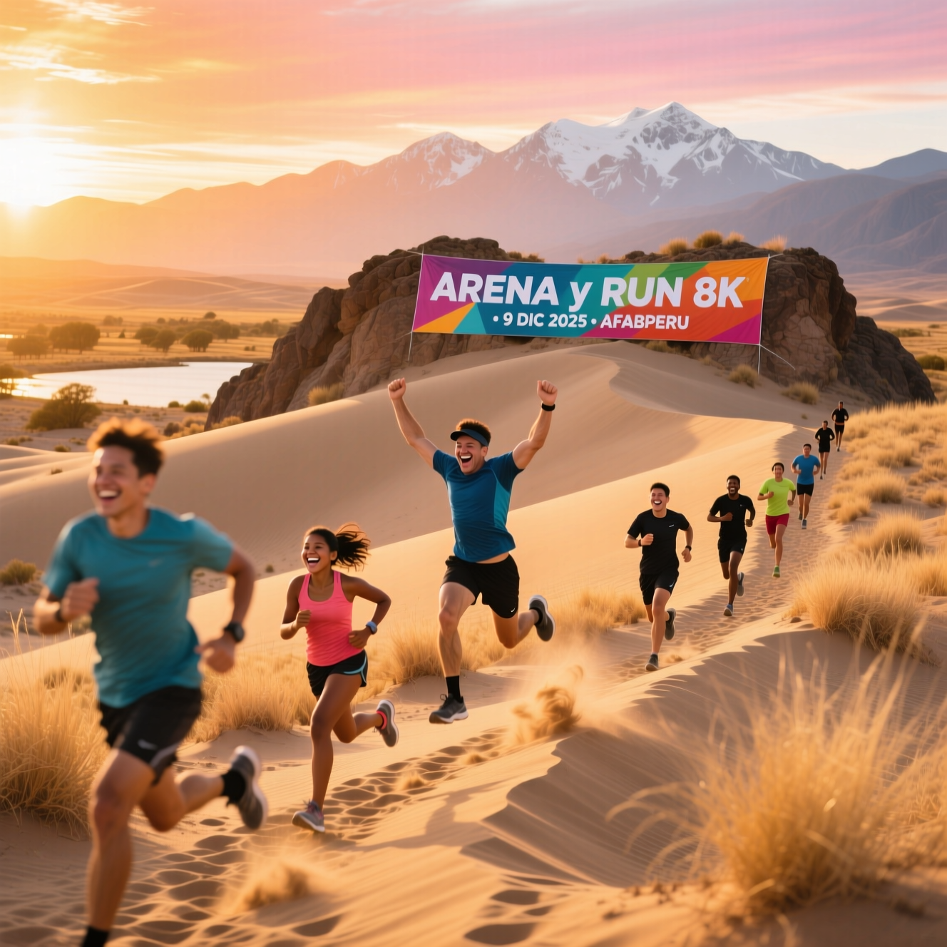 🌅GRAN CARRERA  TRAIL "  ARENA y RUN 8 K "